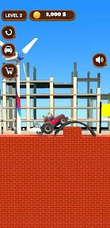 Bridge Drawing Puzzle: Trucks