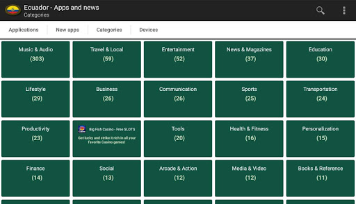 Ecuadorian apps and games