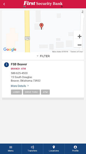First Security Bank Beaver Screen 3