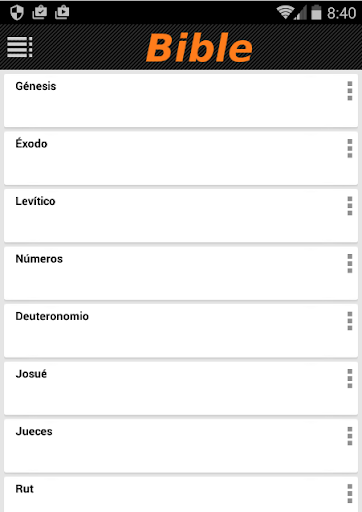 Android application Biblia Dios Habla Hoy (Audio) screenshort