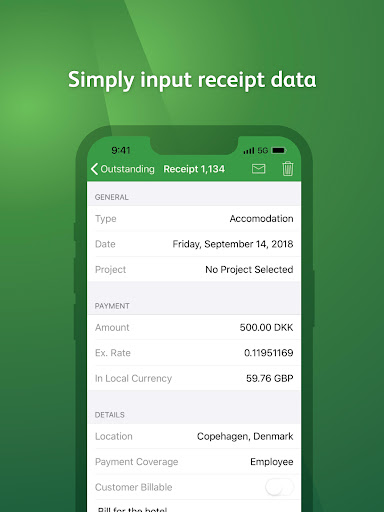 Enterpryze Expense Screen 2