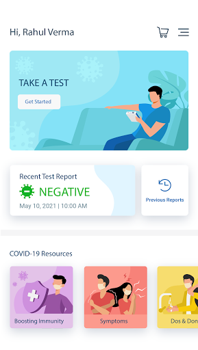CoviFind Screen 2