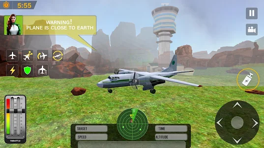 Airplane Pilot Simulator Games