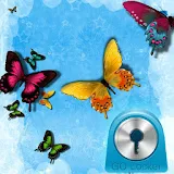GO Locker Butterfly Blue Buy icon