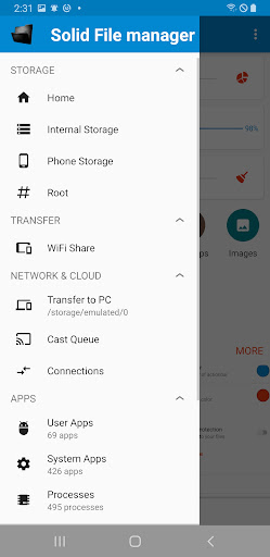 File Manager Screen 3