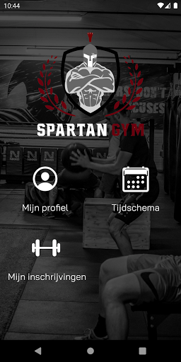 Android application Spartan Gym screenshort