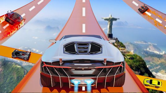 GT Car Stunt Driving Game