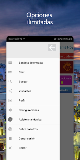 Android application Amame Hoy - Citas en español screenshort