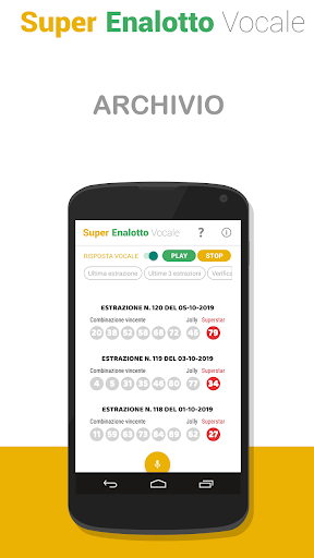 Super Enalotto Vocale Screen 3