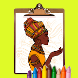 Coloring Black Girls 2020 icon