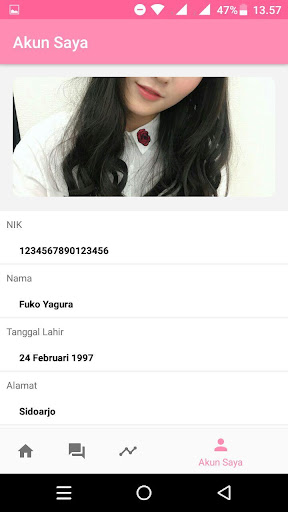 Android application SI - CANTIK screenshort