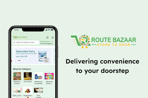 Android application Route Bazaar screenshort