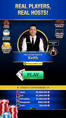 Game screenshot Blackjack Live Casino 21 apk download