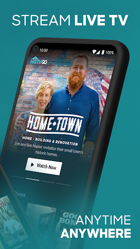 HGTV GO-Watch with TV Provider screen 1