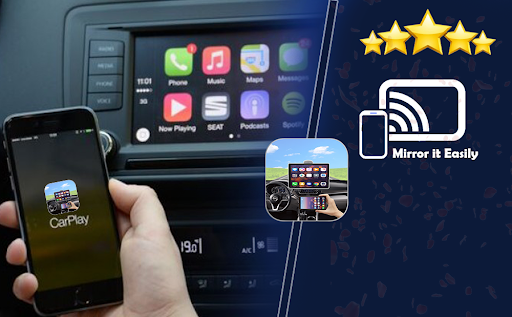 تطبيق Mirror Link Phone to car برو0