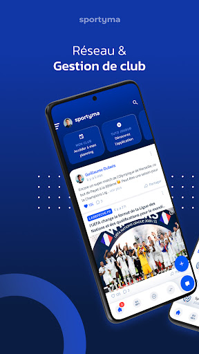 Android application Sportyma screenshort