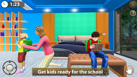 Captura de Pantalla 12 Family Simulator Baby Games 3D android