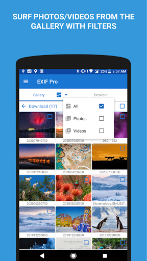 Android application EXIF Pro: ExifTool for Android screenshort