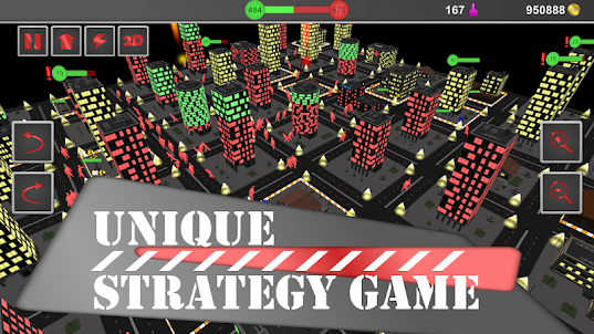 Contagion city: strategy game