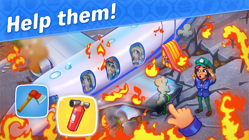 Rescue Dash - time management - Simulation - games