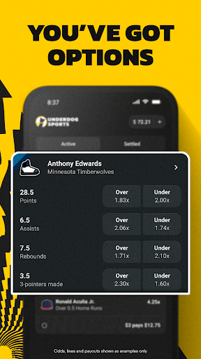 Underdog Sports Apk by Underdog Sports Wagering LLC wikiapk com