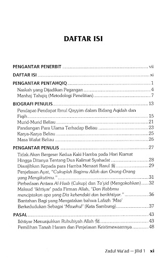 Zadul Maad Jilid 1 - Bekal Perjalanan Akhirat