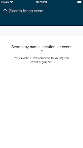 Corwin Events Screen 3