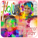 Holi Color on Photo icon