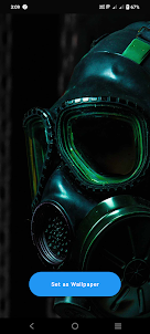 Gas Mask Wallpaper