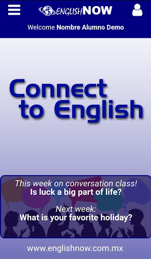 Android application English NOW for Students screenshort