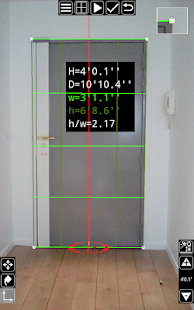 3D Measurement App - Plumb-bob Screenshot
