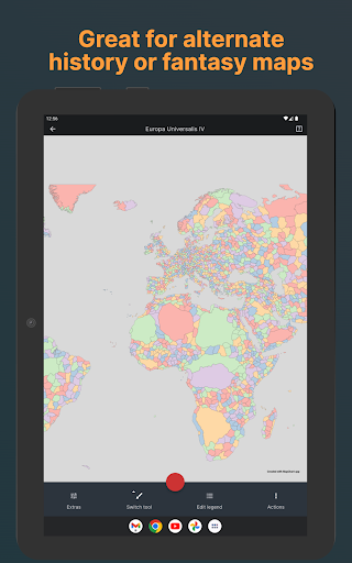 Screenshot of MapChart