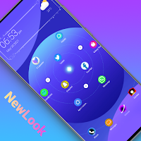 NewLook Launcher - Galaxy star map launcher, new