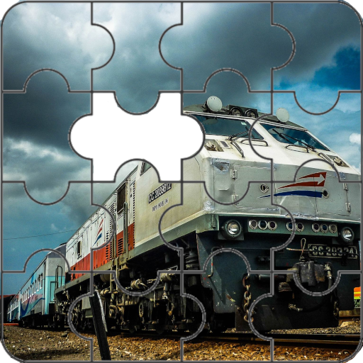 Railroad jigsaw puzzles