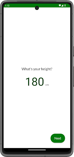 Calorie Tracker Screen 3
