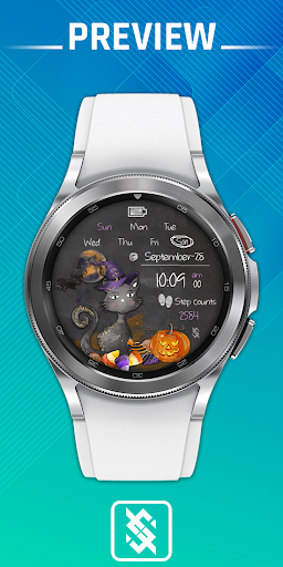 BFF50- Halloween Pumpkin & Cat screenshot 0