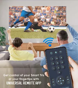 TV Remote Control for Smart TV