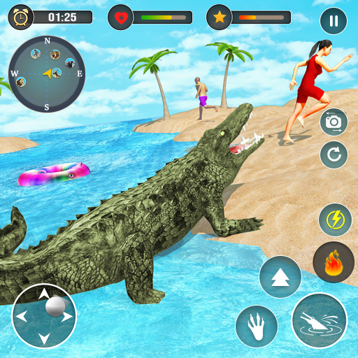Animal Crocodile  Attack Sim apkdebit screenshots 11