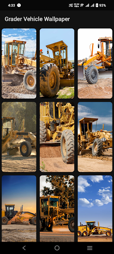Grader Vehicle Wallpaper Screen 2