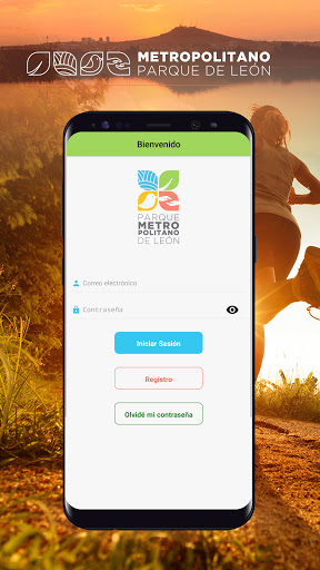 Android application Mi Parque screenshort