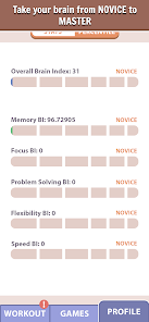 Captura de Pantalla 4 Daily Brain Games for Adults! android