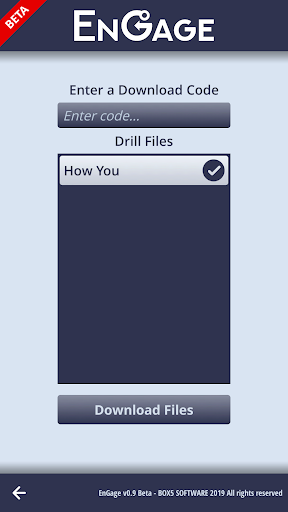 Android application EnGage by Box5 Software screenshort