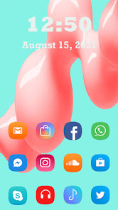 Screenshot 3 Samsung A32 Launcher android