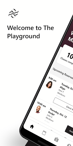Android application Playground Pilates Collective screenshort