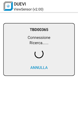 View Sensor Screen 2