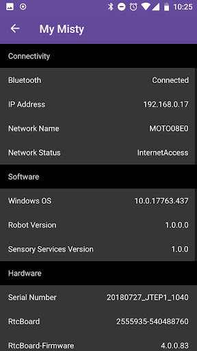Misty App Screen 3