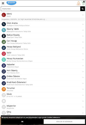 Namuklar Otomotiv B2b Sistemi