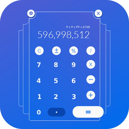 Floating calculator - Popup ca logo