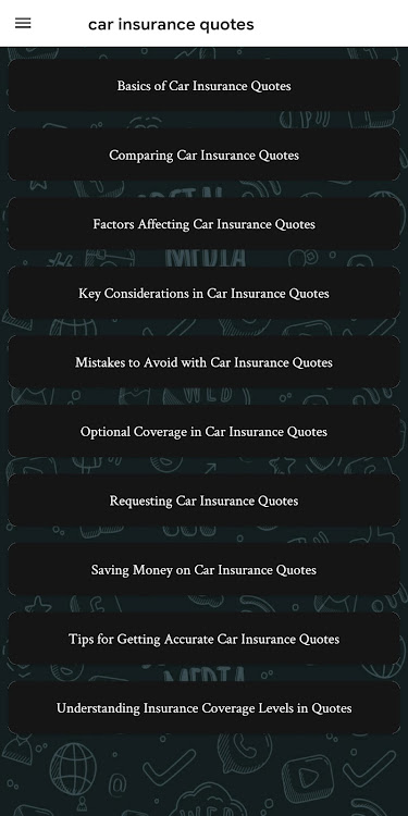 car insurance quotes - 1.2 - (Android)