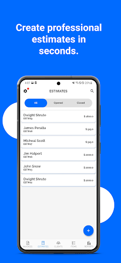 Billed: Easy Invoice maker Screen 3